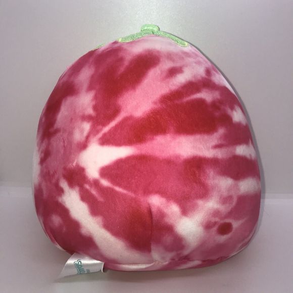 Squishmallow Reva Strawberry 8" Plush Red Pink Tie Dye Fruit Squad 2021 Fruit - Picture 2 of 5